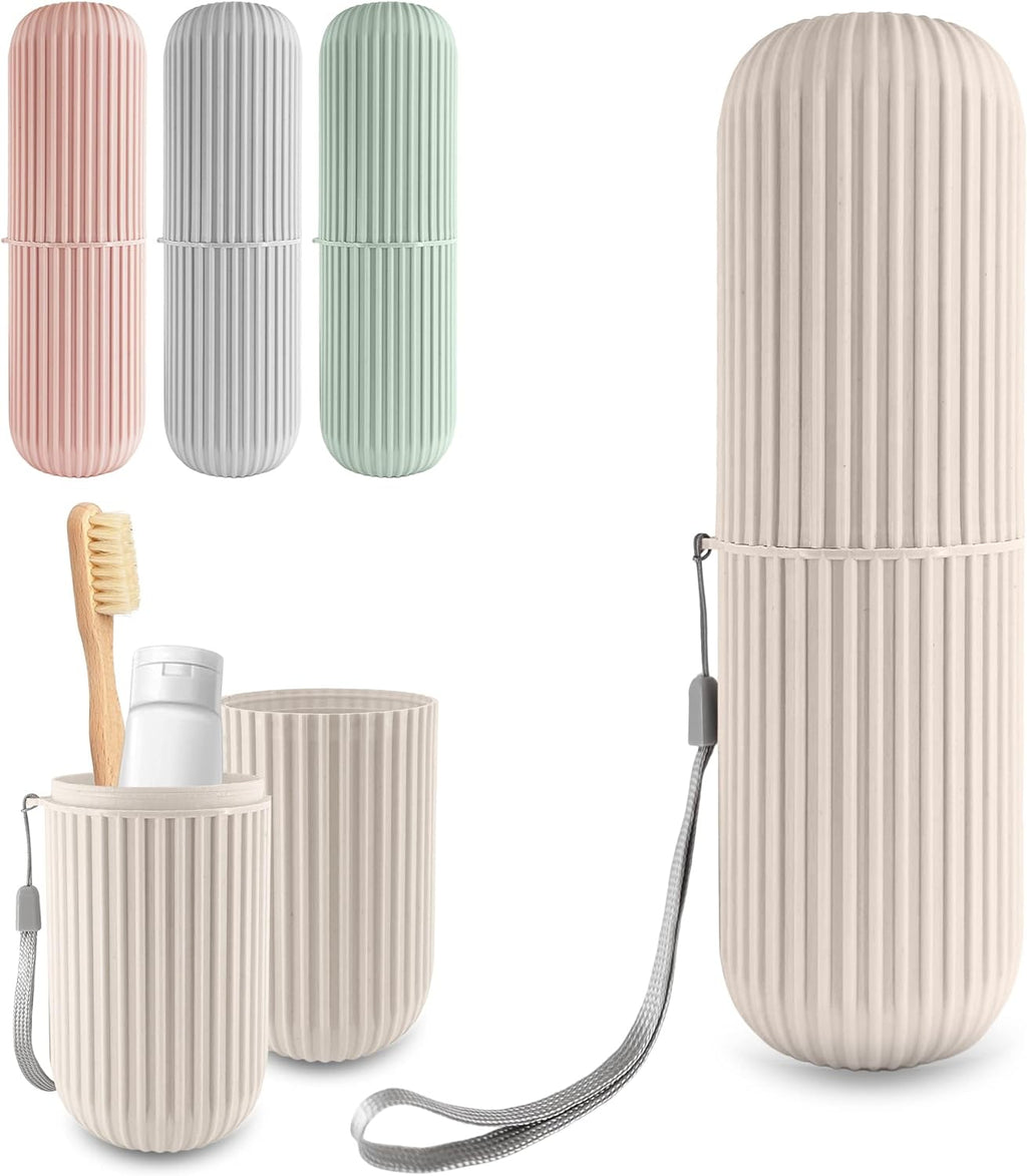 Portable Toothbrush Toothpaste Holder | Storage Case Box
