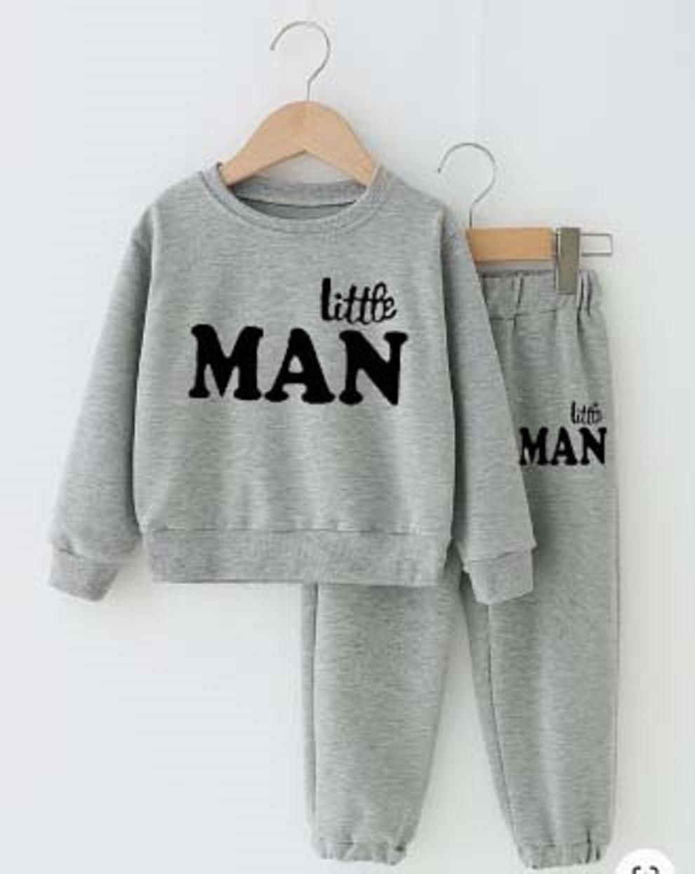 Trendy Printed Polyester Tracksuit for Boys & Girls