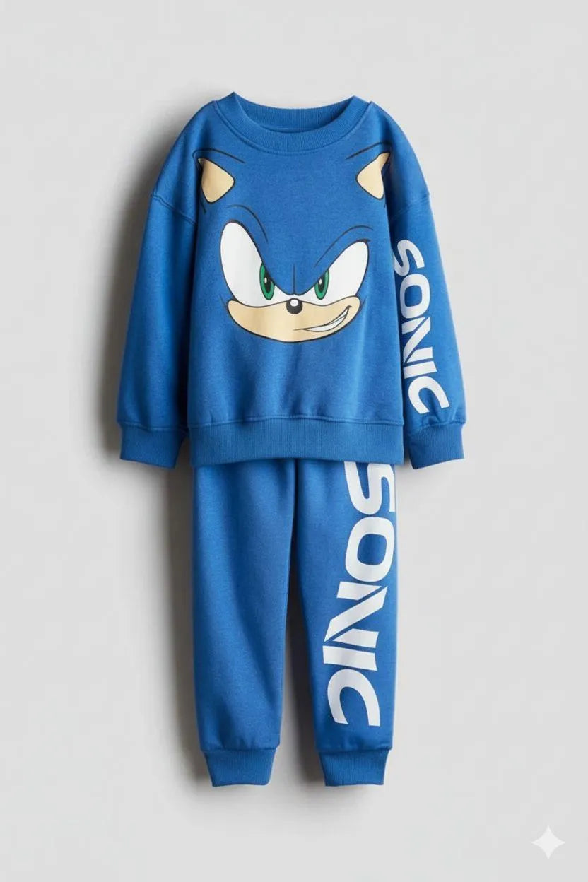 2 Pcs Girl's Polyester Tracksuit