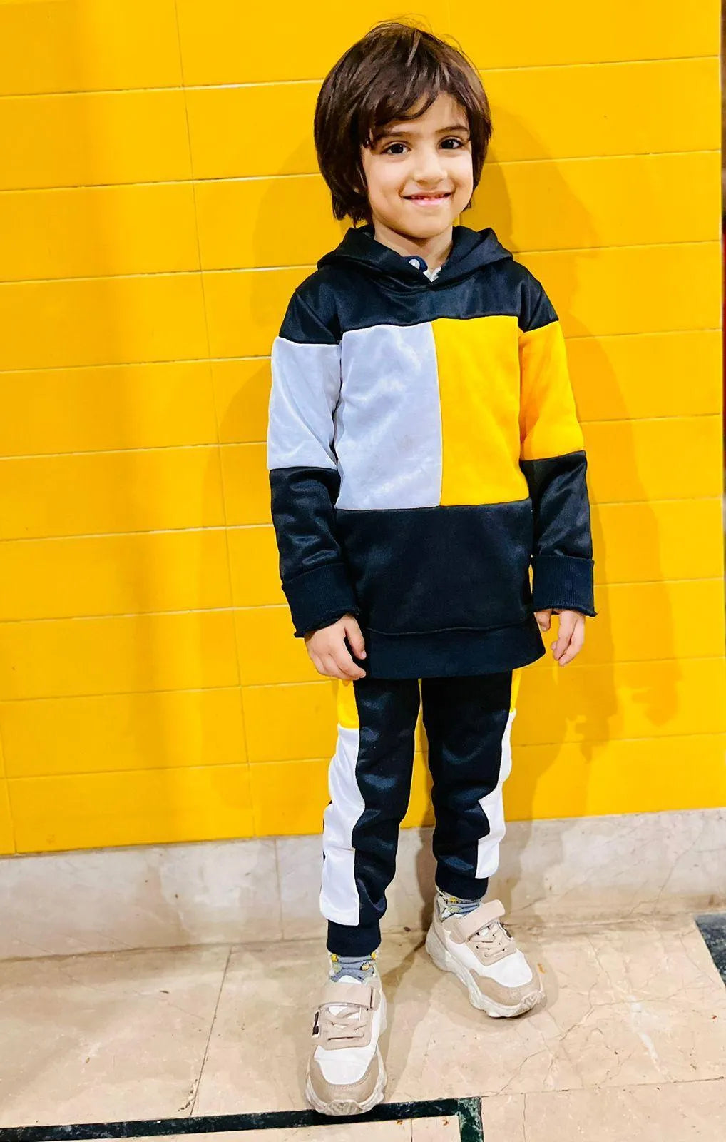 2 Pcs Boy's Hoodie Tracksuit