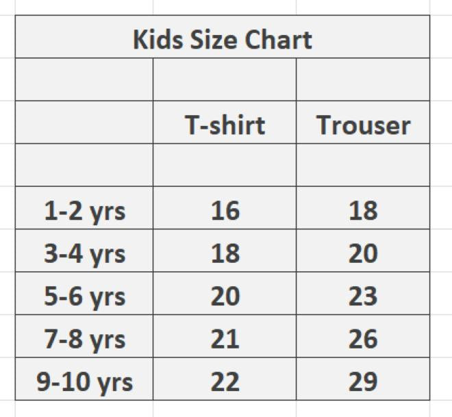2 Pcs Girl's and Boy's Tracksuit