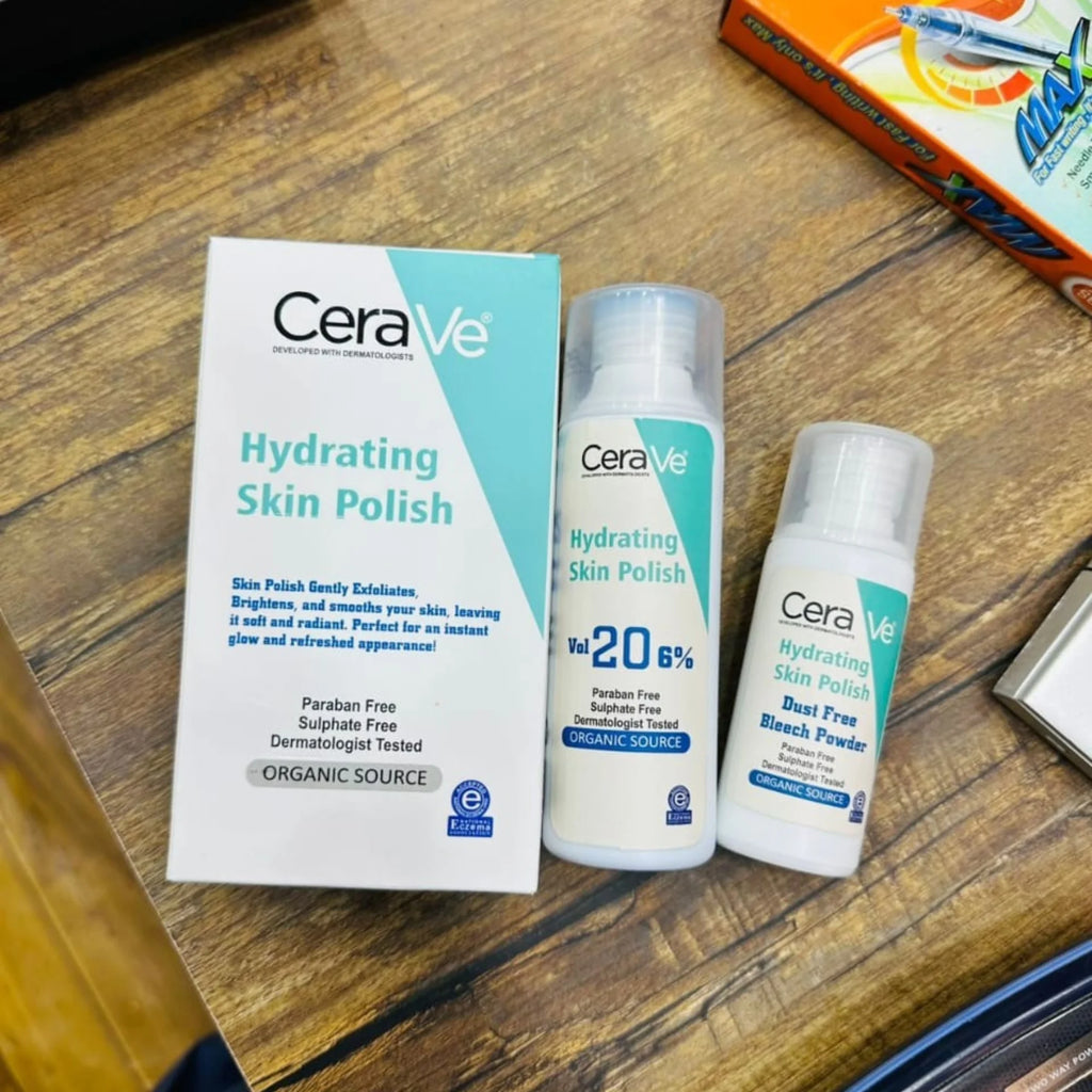 CeraVe Hydrating Skin Polish | Gentle Exfoliating & Moisturizing Face Scrub