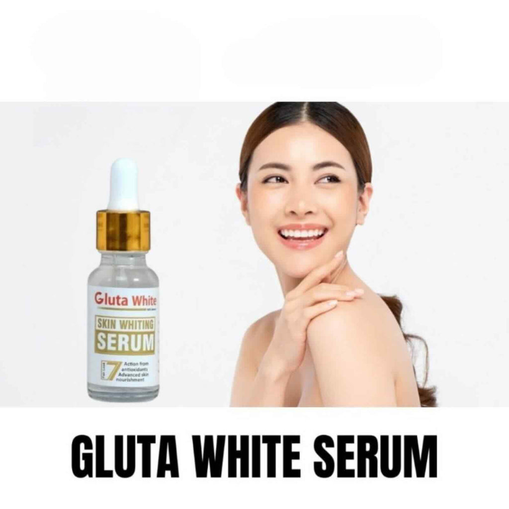 Gluta White Face Glowing Serum | Glutathione Brightening Hydrating 30ml Skincare