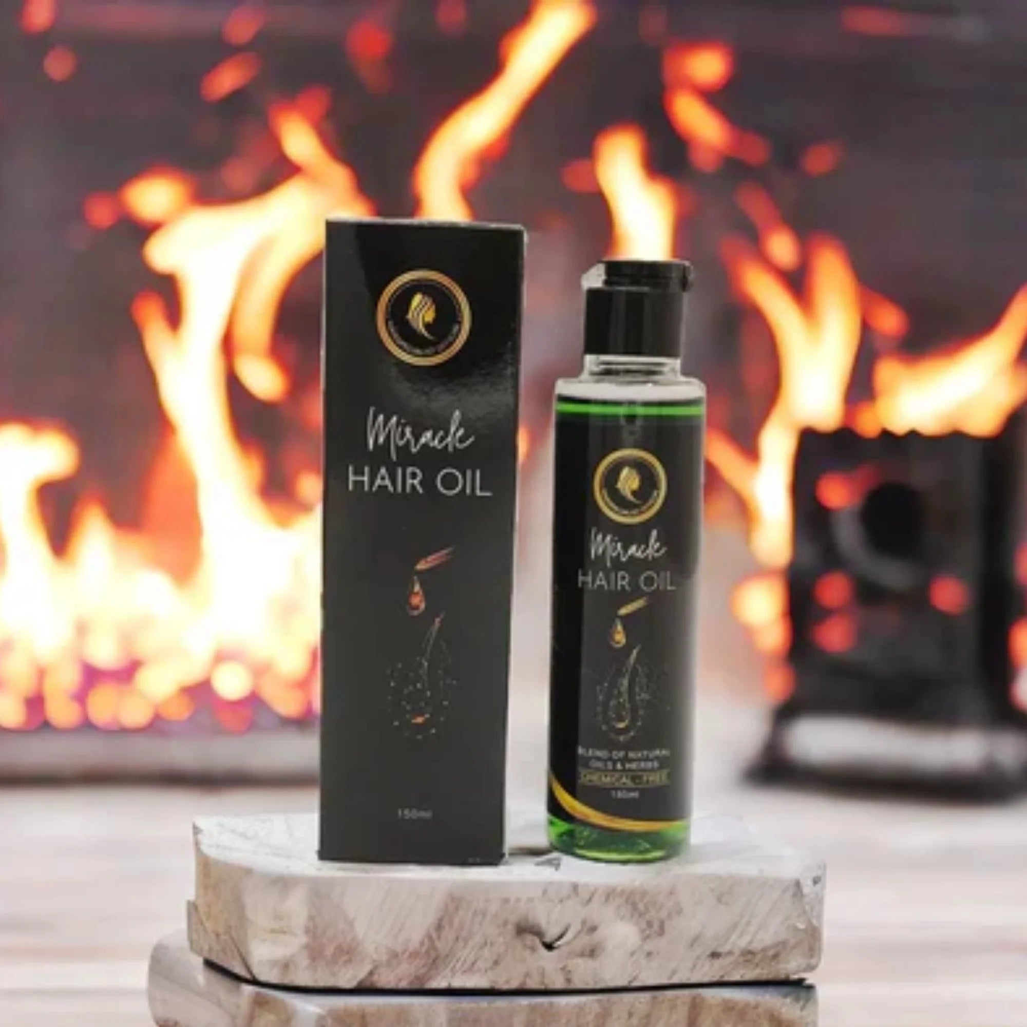 Miracle Herbal Hair Oil 150ml | Hair Growth, Strengthening & Shine Formula