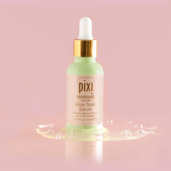 Pixi Glow Tonic Serum 30ml Lightweight Hydrating and Exfoliating Facial Serum with Glycolic Acid