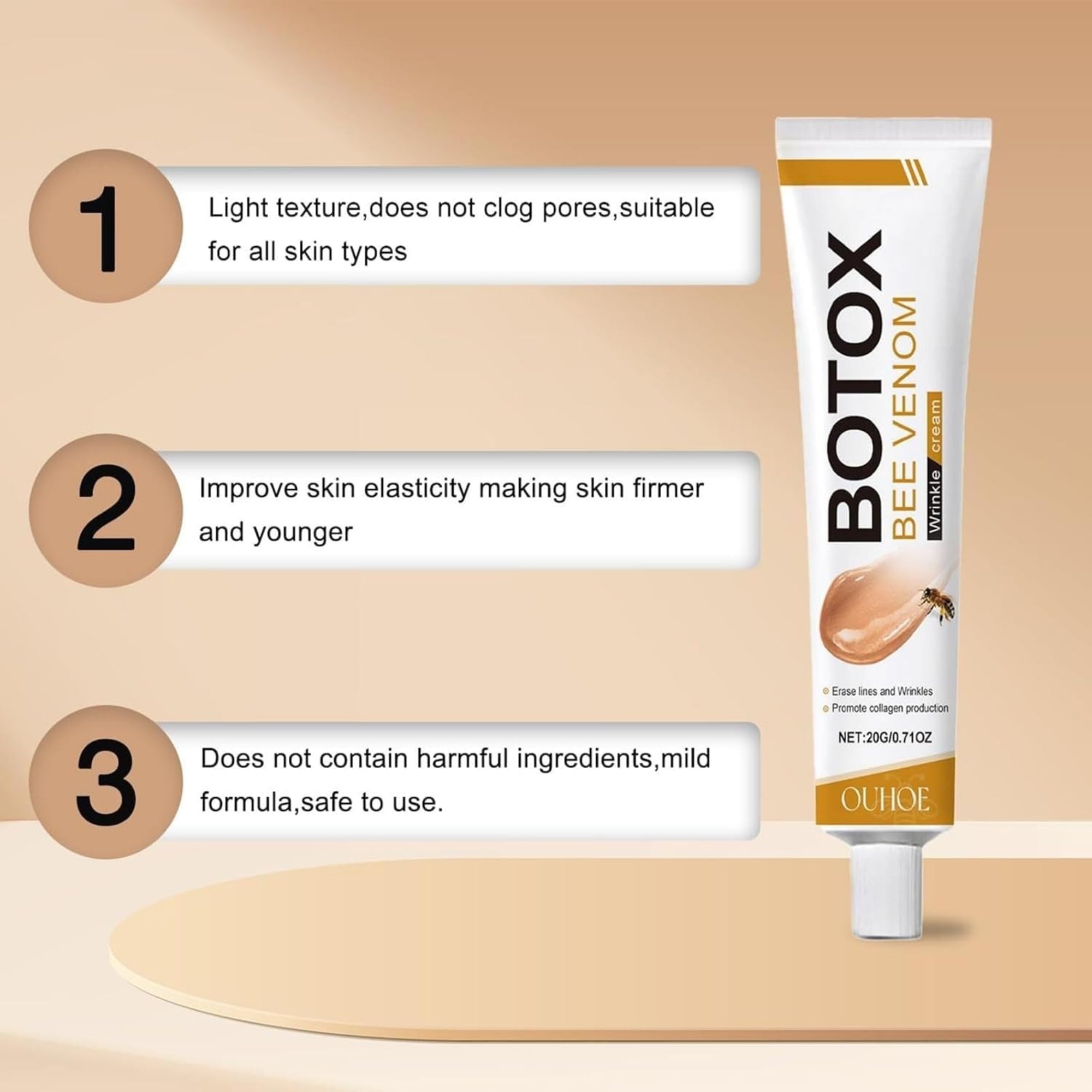 Botox Bee Venom Wrinkle Cream in Pakistan | Anti-Aging & Collagen Boosting Moisturizer
